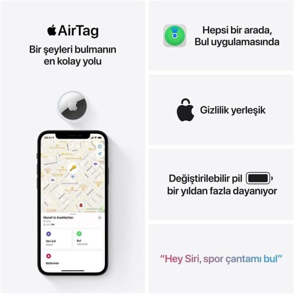Apple Marka Takip Cihazı