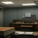 Ankara dedektif ofisinde modern dosyalama ve araştırma notlarıyla donatılmış detektif ofisi