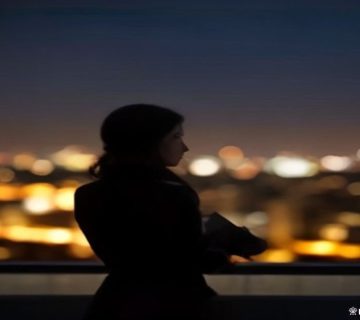 Gece Ankara manzarasında gizli takip yapan özel dedektif Ankara eş takibi