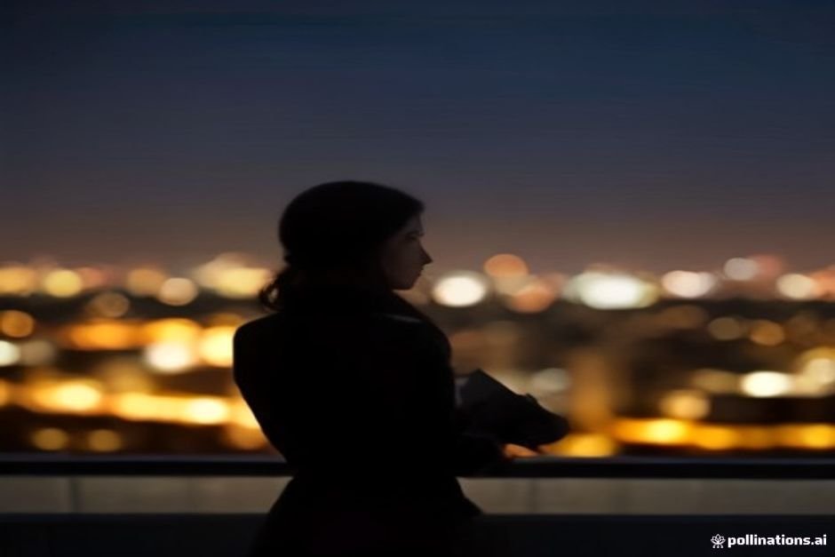 Gece Ankara manzarasında gizli takip yapan özel dedektif Ankara eş takibi