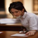 Ankara Otel Kaydı Ankara otel kayıt masası önünde misafirler doldururken işlemler yapıyor