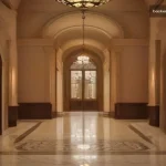 Ankara Otel Kaydı Ottoman designlu Ankara otel lobisiyle zengin mimari detaylar