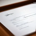 Ankara otel kayıt deski Ankara otel formu ve kalem ile yakın plan