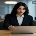 Modern bir ofiste çalışan profesyonel Ankara özel dedektif