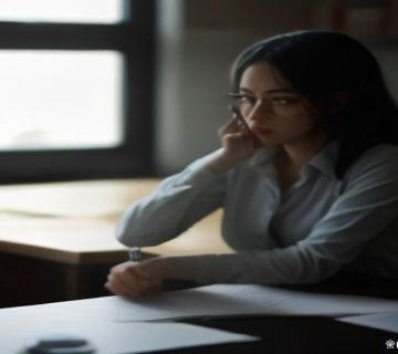 Masa başında delil inceleyen profesyonel Ankara Özel Dedektif