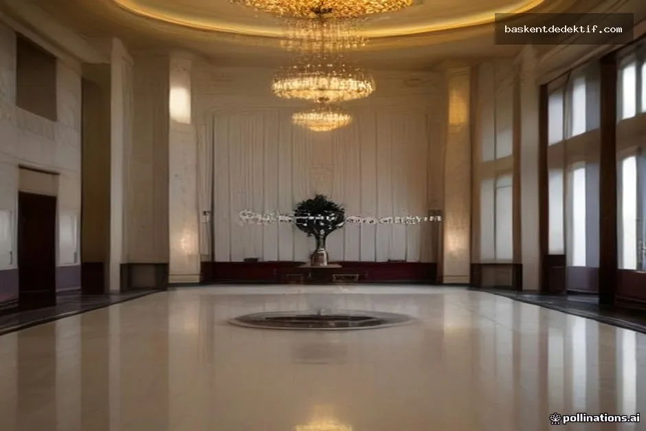 Lüks bir otelin lobisi, Ankara Otel Kaydı için ideal ortam