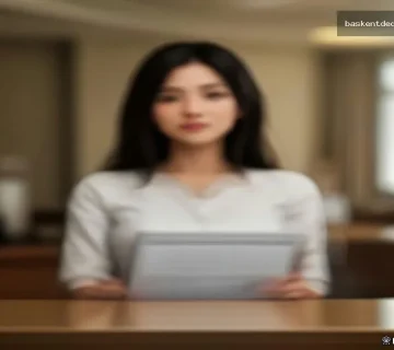 Otel kaydı sırasında resepsiyonist ve misafir etkileşimi