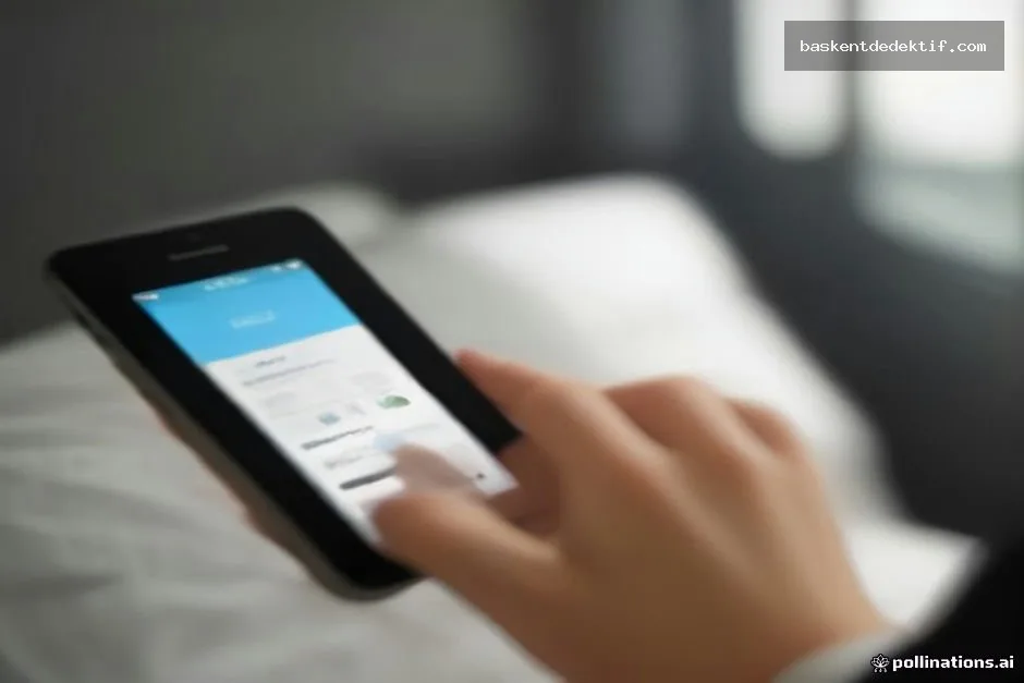 Smartphone ekranında otel arama filtreleri ve sonuçları gösteren profesyonel otel kaydı nasıl